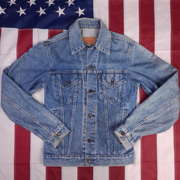 오리지날 미국제조 80's 리바이스 70506 데님 트러커자켓
