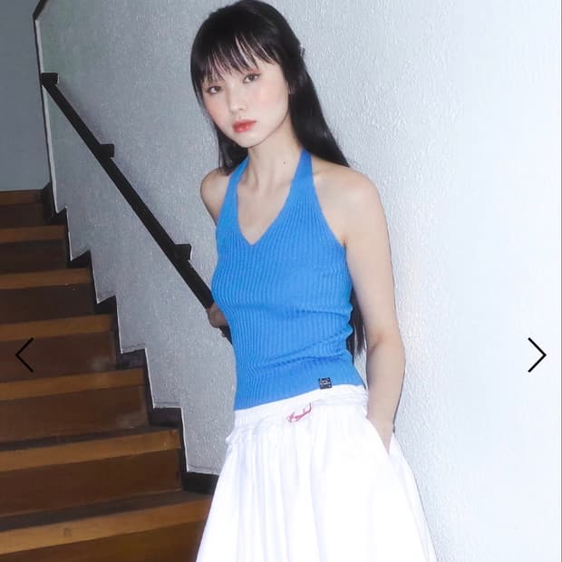 러프넥 홀터탑 구해요