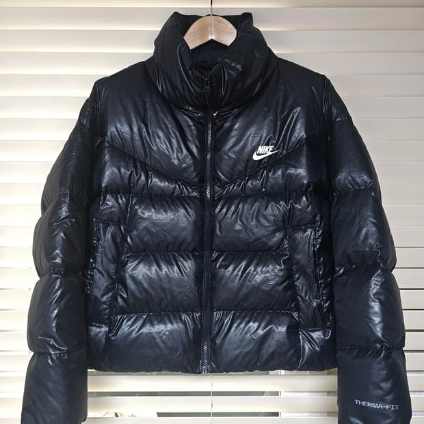 나이키 THERMA-FIT 블랙 덕다운 패딩 XXL