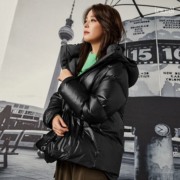 라우렐 푸퍼 구스 다운 패딩