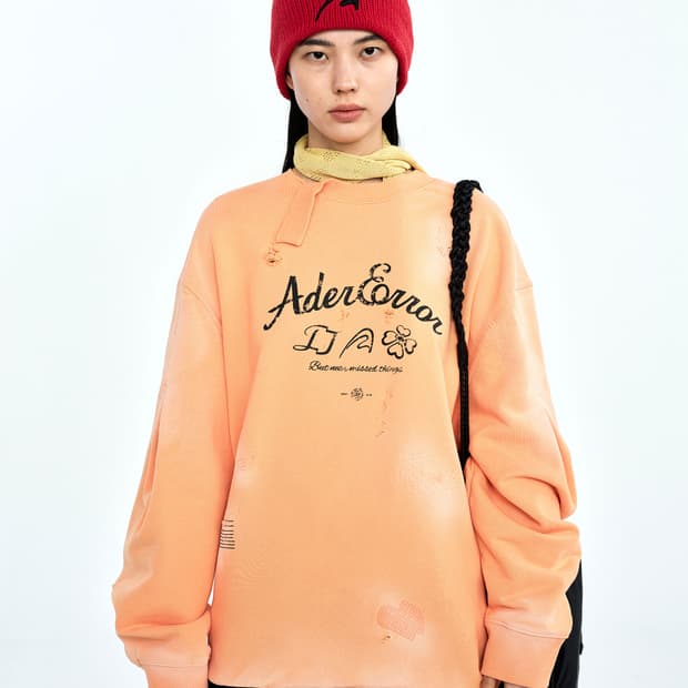 [새상품] 아더에러 솔렉 스웨트셔츠 맨투맨 살몬 a3