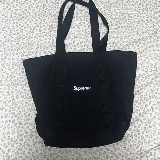 슈프림 캔버스 토트백