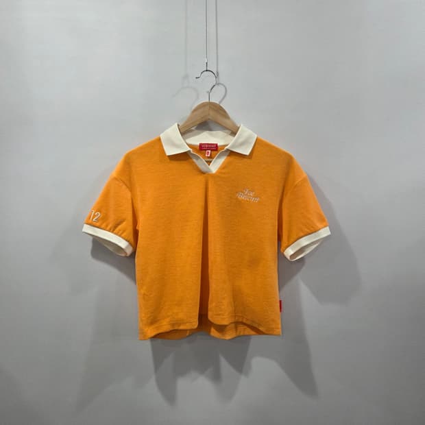 아이스비스킷 키즈 테리 카라 반팔티 165