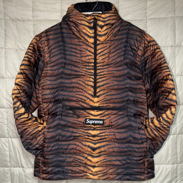 슈프림 / Supreme - Micro Down Half zip Hood