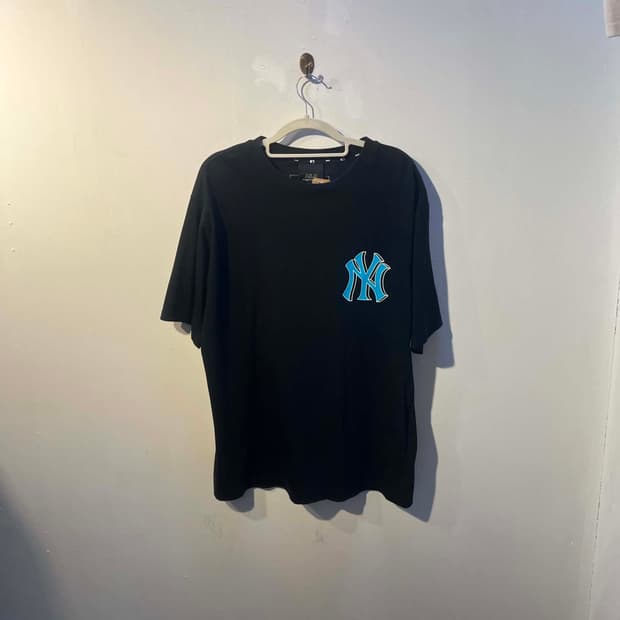 MLB 뉴욕 양키스 로고 반팔 티셔츠