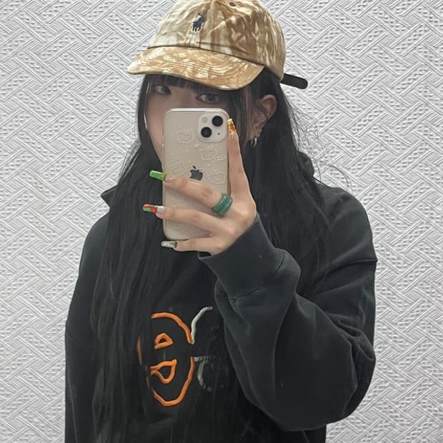 폴로 랄프로렌 스트릿 펑크 키치 타이다이 볼캡 C09601