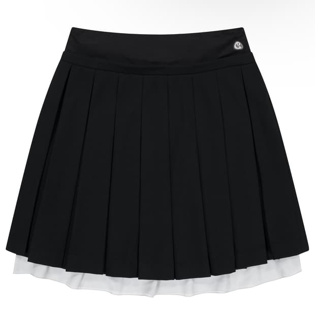 코이세이오 플리츠 스커트 블랙 