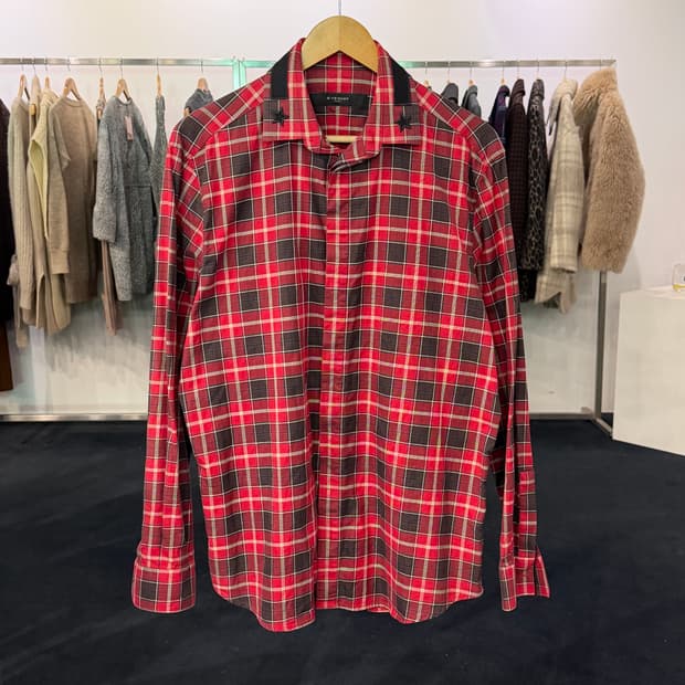 [38] 지방시 체크셔츠 