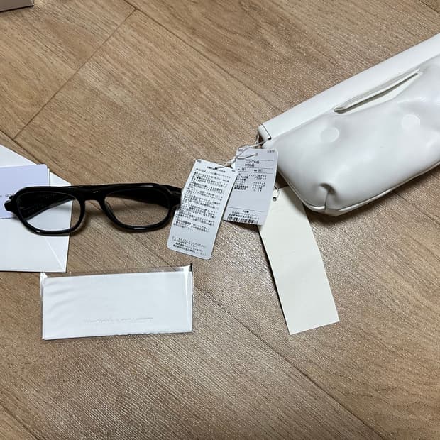 젠틀몬스터 메종마르지엘라 mm113 블랙 클리어