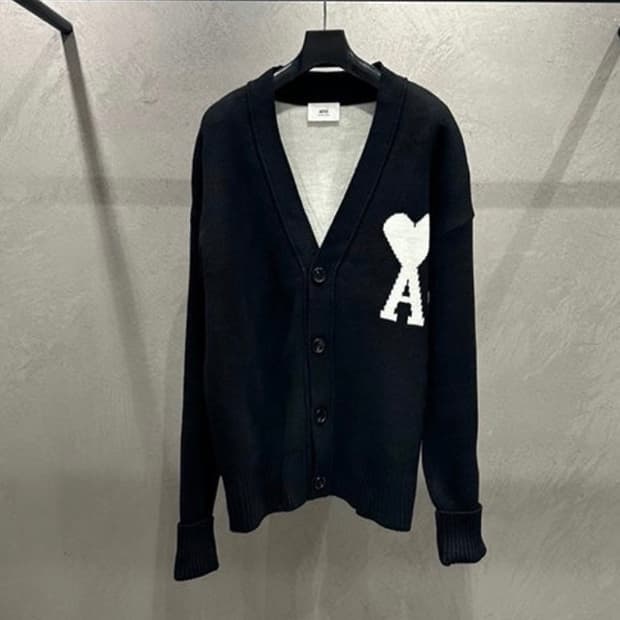 아미 인타르시아 가디건 