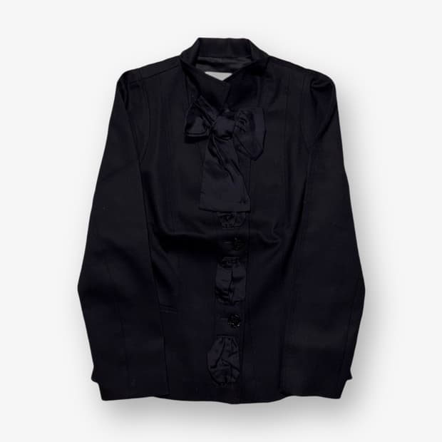 AW04 John Galliano Floral Corset Jacket
