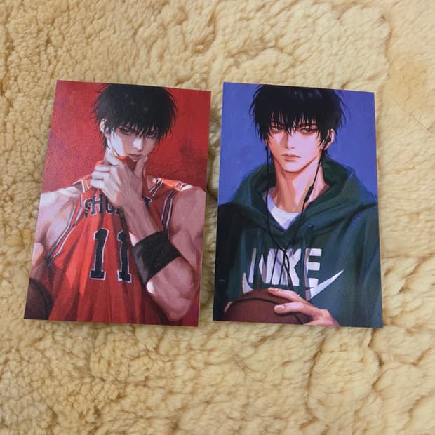 슬램덩크 서태웅 엽서 일괄 판매