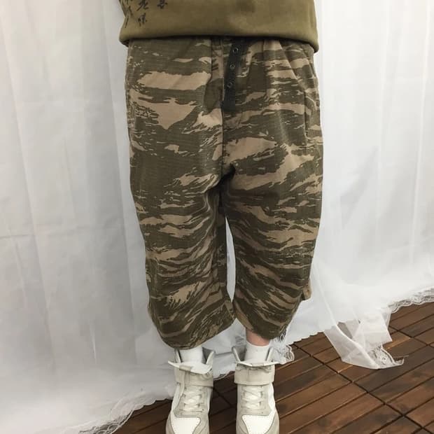 SRAVE Tiger Camo Half Pants