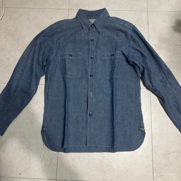 버즈릭슨 샴브레이셔츠 xl