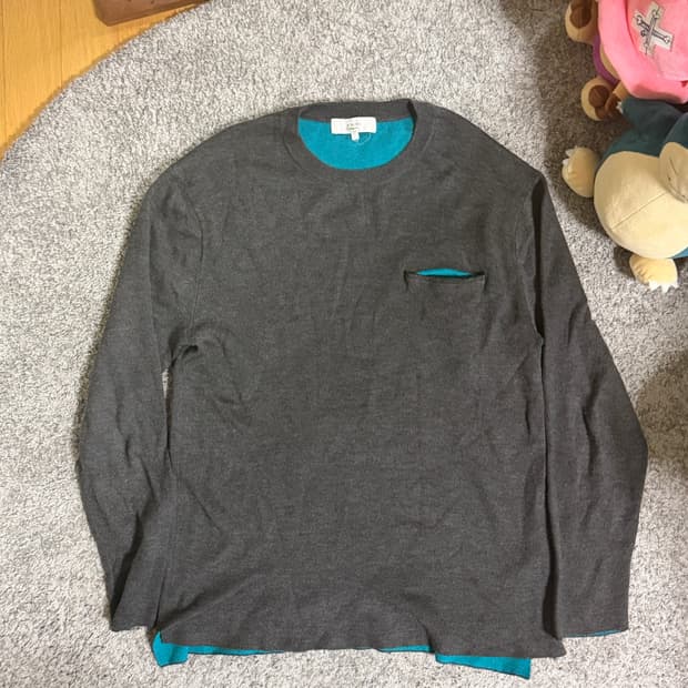 빔즈 투페이스 니트