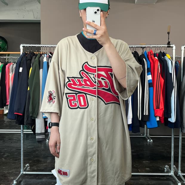 FUBU 오버사이즈 야구 유니폼