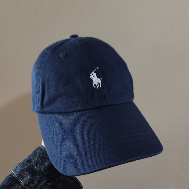 폴로 볼캡 네이비