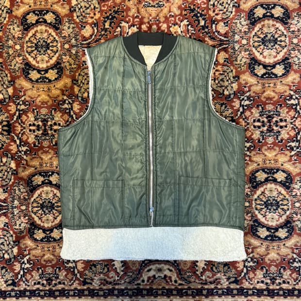 빈티지 라이너 쉐르파 베스트 "XL" (427)