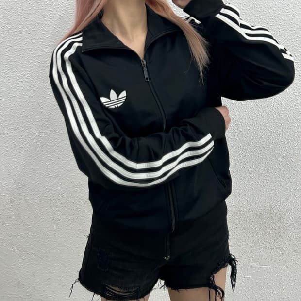 아디다스 파이어버드 블랙 트랙탑 90