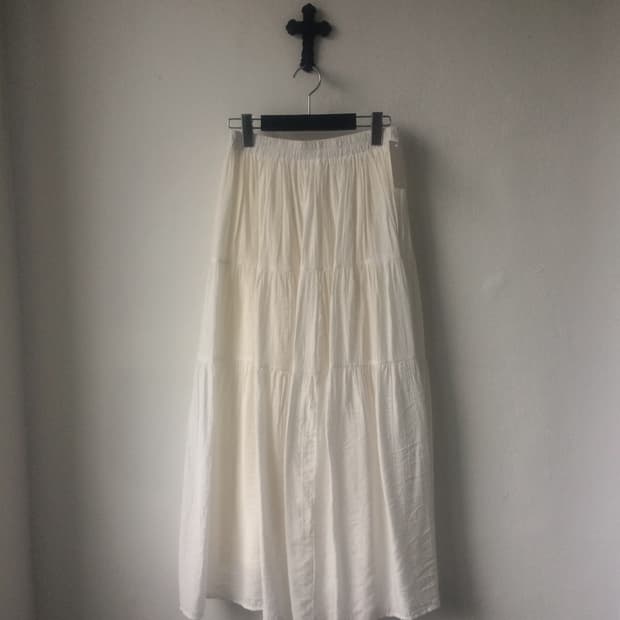 White long skirt
