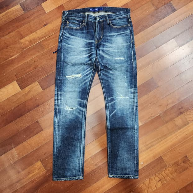 데님 바이 뱅퀴시 프라그먼트 데미지  데님