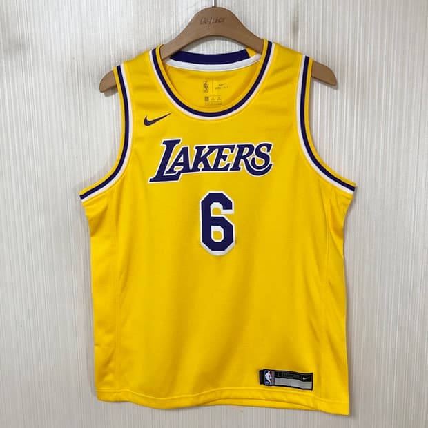 NBA 나이키 LA레이커스 스윙맨져지 유스L(14-16) #6 르브론