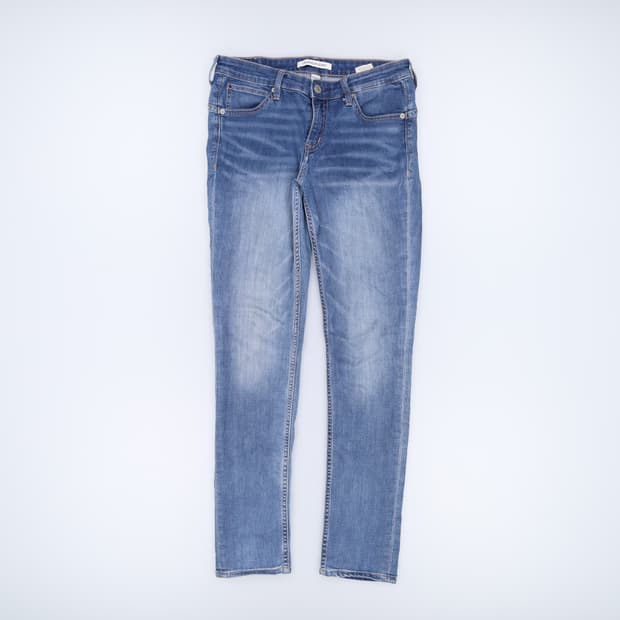 [W28 L30] 리바이스 여성 워싱 일자 데님팬츠 1229H2