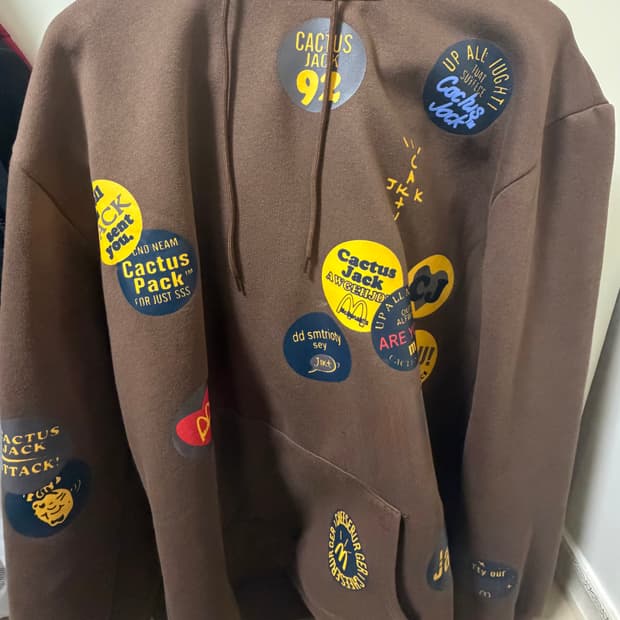 트래비스 스캇 & CACTUSJACK 후드티