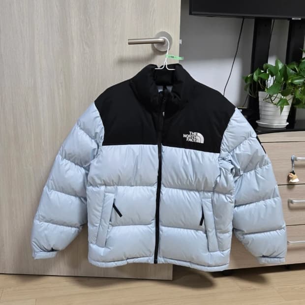 노스페이스 눕시 패딩 XL(105) 아이스