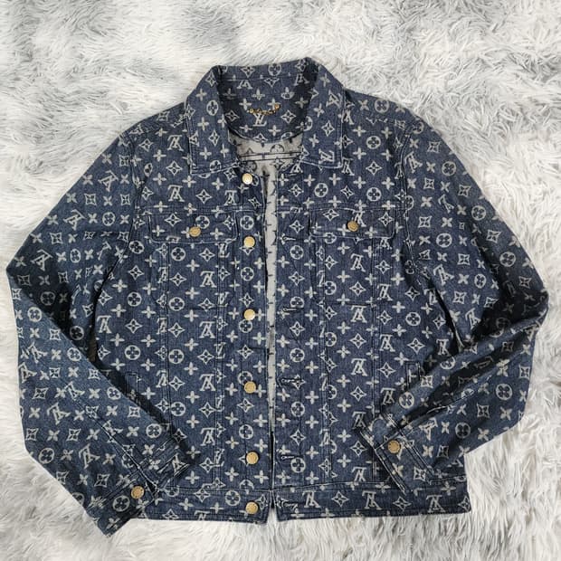 루이비통 모노그램 데님 자켓