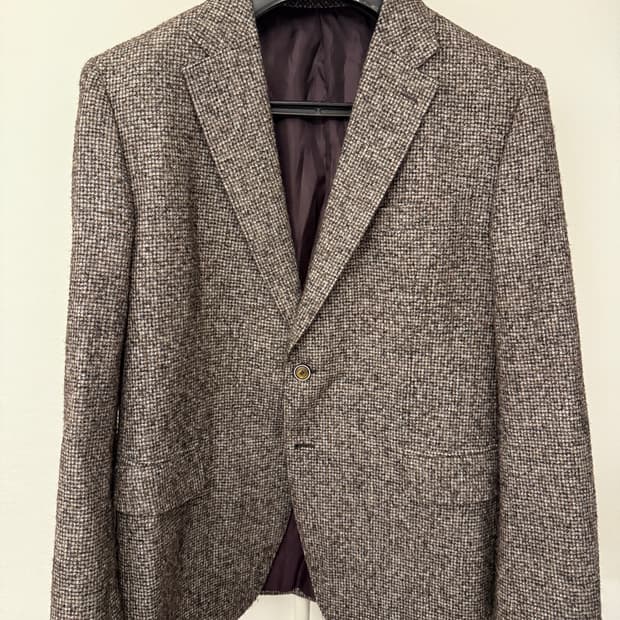 수제 맞춤 VIP TAILOR 브라운 남성 자켓