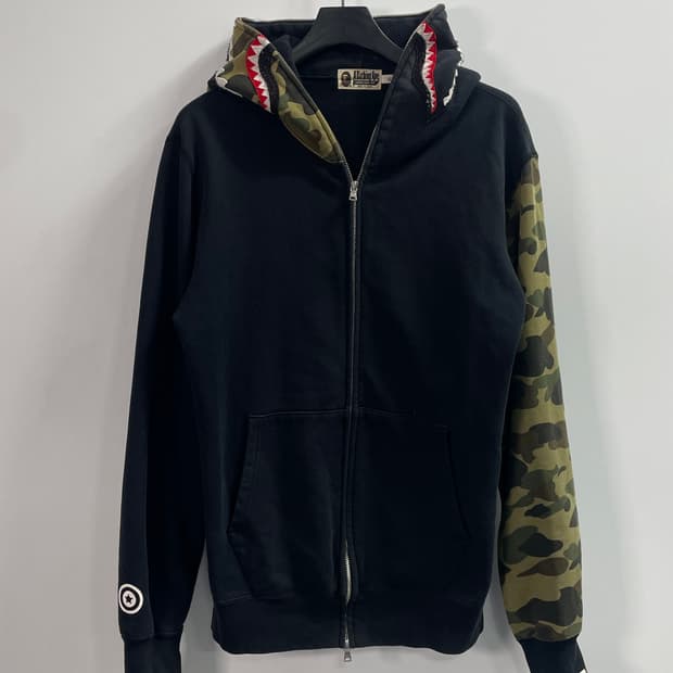 베이프 카모 샤크 후드집업 (on.585)