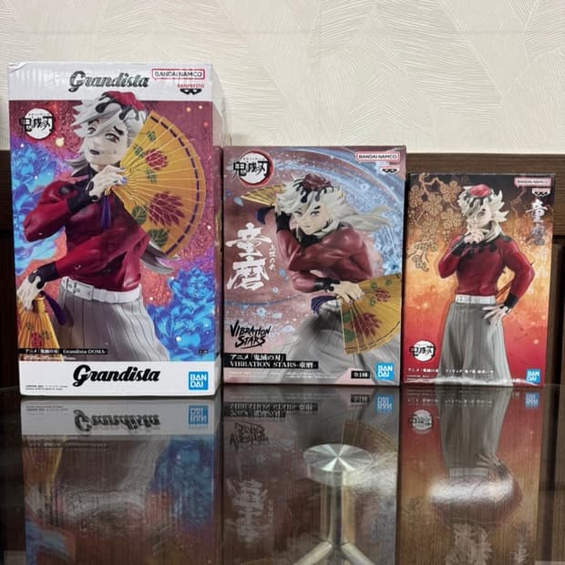 귀멸의칼날 도우마 반프레스토 3종 일괄