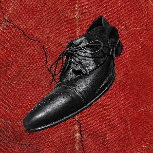 Alfredo bannister 윙 디테일 롱노즈 슈즈 43 (275)