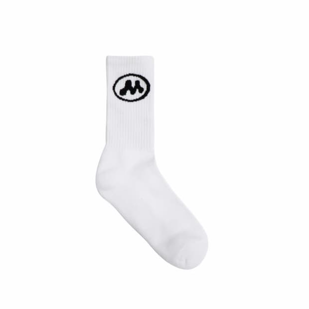 mowalola socks white 25ss