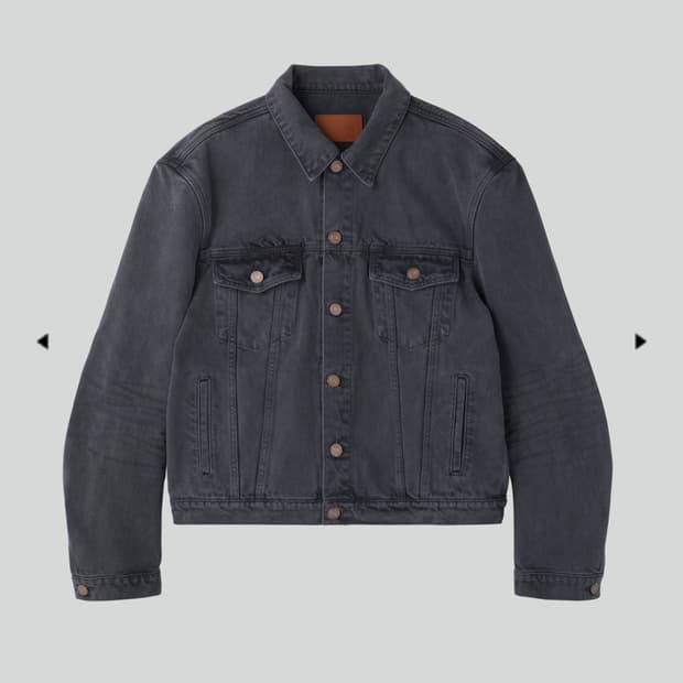 새상품 렉토 데님 트러커