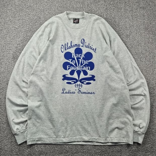 1994 USA 프룻오브더룸 싱글스티치 롱슬리브 ( 2XL )/11706