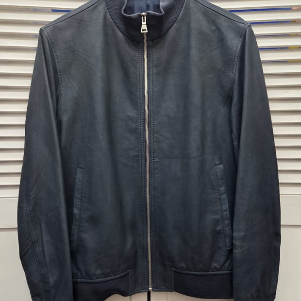 반하트 디 알바자 염소가죽 블루종 자켓