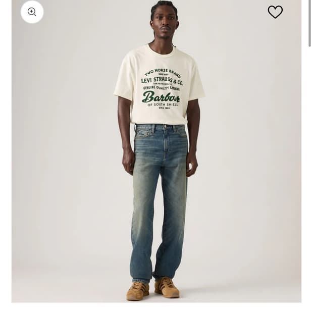 판매)리바이스 바버 568 루즈진 데님 34사이즈