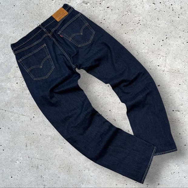 [32] 리바이스 505 레귤러 청바지 남성 데님 팬츠 D901