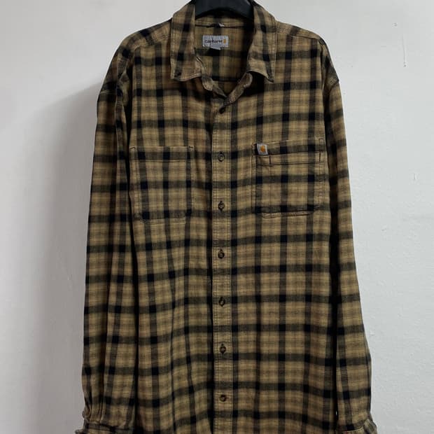 칼하트 빅사이즈 플란넬 체크 셔츠 (on.206)   