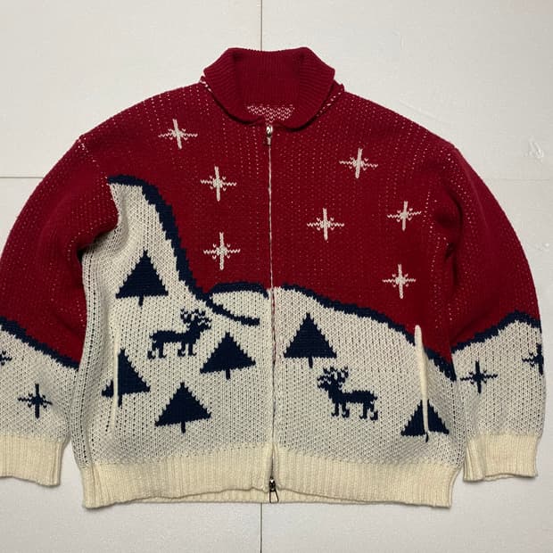 니트 투웨이 집업 xL(105)