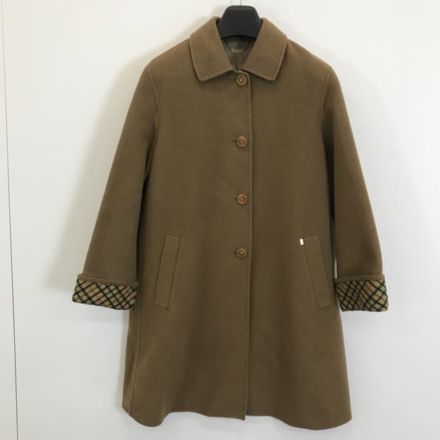 닥스 DAKS 캐시미어 핸드메이드 싱글코트 [여성66]