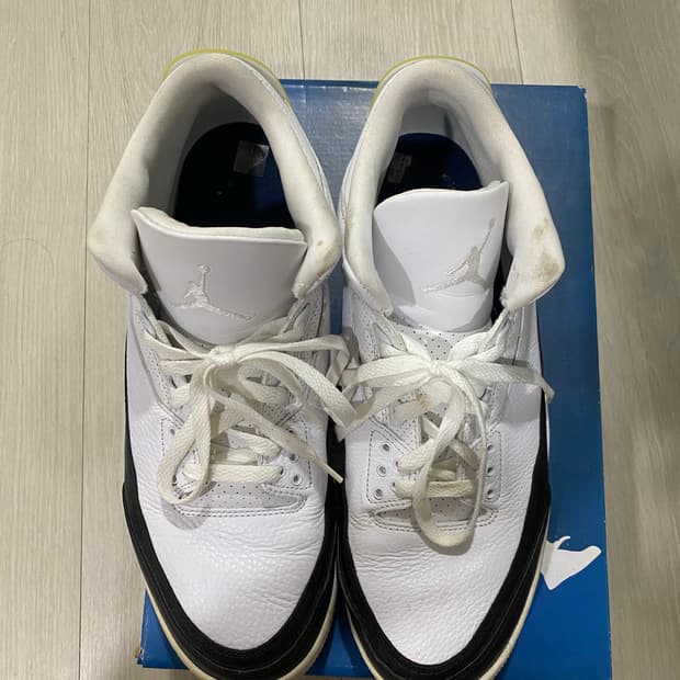 조던 3 x 프라그먼트 레트로 SP 화이트 블랙