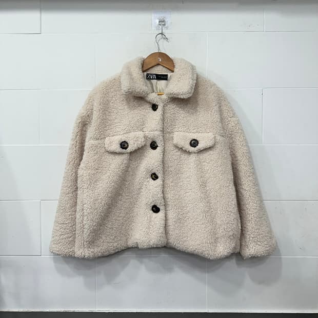 자라 뽀글이 자켓