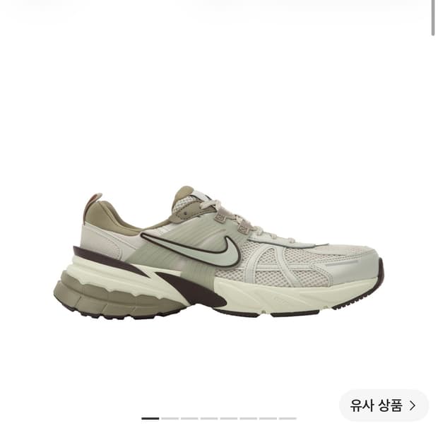 새상품) 나이키 v2k런 오어우드브라운카키 275