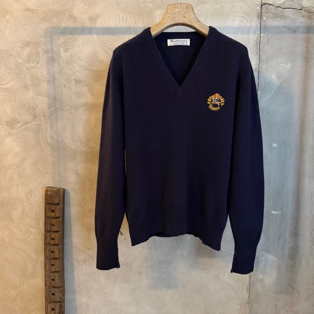 버버리 스코티쉬 램스울 니트 100