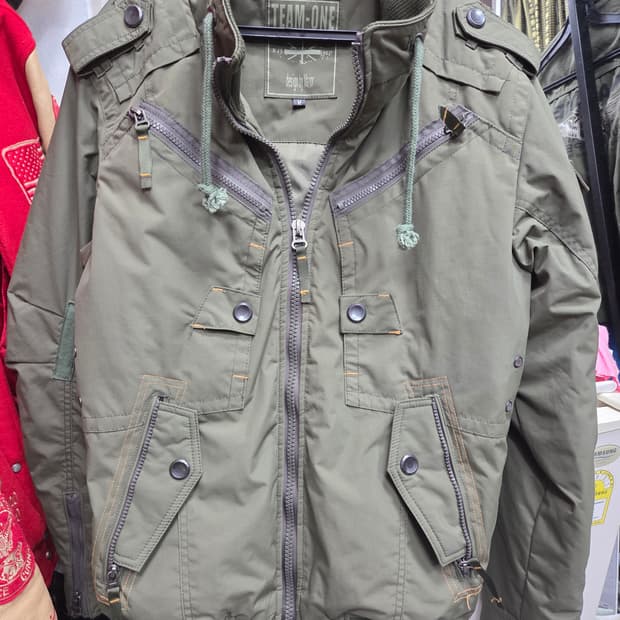 TEAM ONE  야상 빈티지   자켓