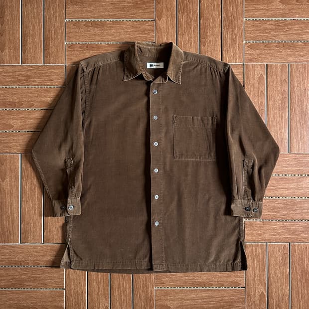 Issey miyake im product corduroy shirts