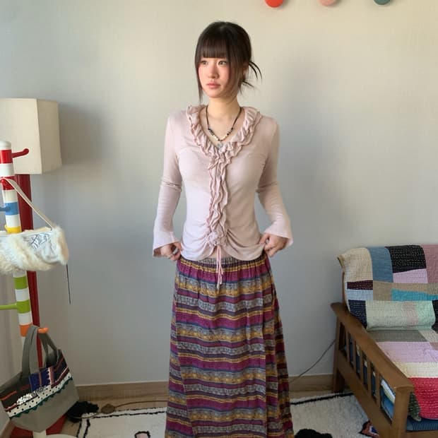 titicaca ethnic skirt